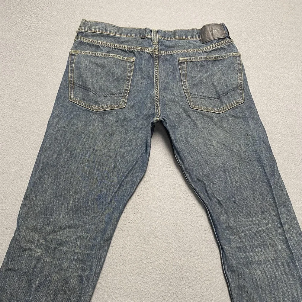 Bullhead Denim Co. Jeans Mens 34x32 Blue Slim Straight Denim Medium Wash‎ Pants